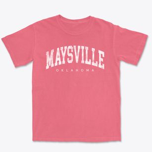 Maysville Oklahoma Urban Vibe Premium Heavyweight T-shirt