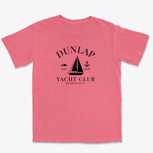 Dunlap Tennessee Yacht Club Premium Heavyweight T-shirt