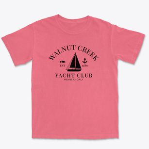 Walnut Creek North Carolina Yacht Club Premium Heavyweight T-shirt