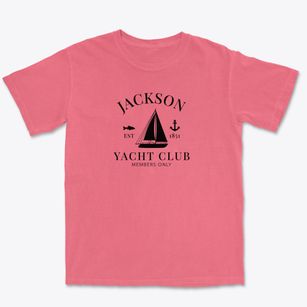 Jackson North Carolina Yacht Club Premium Heavyweight T-shirt