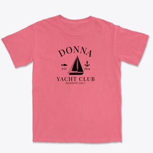 Donna Texas Yacht Club Premium Heavyweight T-shirt
