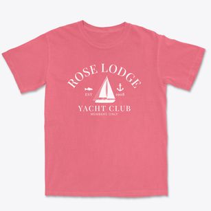 Rose Lodge Oregon Yacht Club Premium Heavyweight T-shirt
