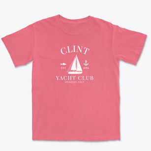 Clint Texas Yacht Club Premium Heavyweight T-shirt