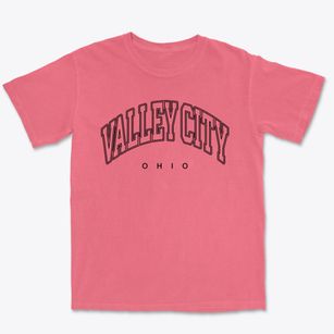 Valley City Ohio Inline Premium Heavyweight T-shirt