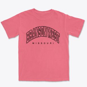 Branson West Missouri Inline Premium Heavyweight T-shirt