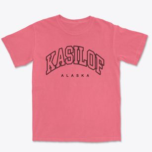 Kasilof Alaska Inline Premium Heavyweight T-shirt
