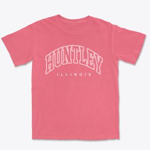 Huntley Illinois Inline Premium Heavyweight T-shirt