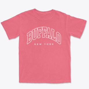 Buffalo New York Inline Premium Heavyweight T-shirt