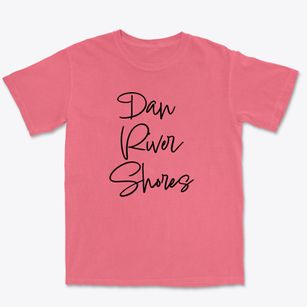 Dan River Shores North Carolina Freestyle Premium Heavyweight T-shirt