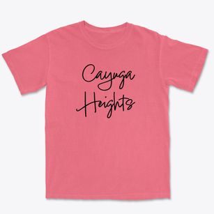Cayuga Heights New York Freestyle Premium Heavyweight T-shirt