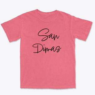 San Dimas California Freestyle Premium Heavyweight T-shirt
