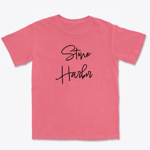 Stone Harbor New Jersey Freestyle Premium Heavyweight T-shirt