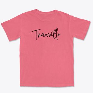 Thawville Illinois Freestyle Premium Heavyweight T-shirt
