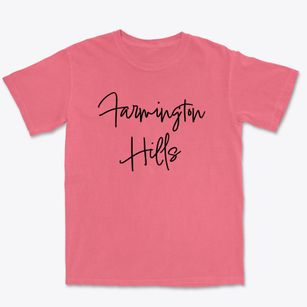 Farmington Hills Michigan Freestyle Premium Heavyweight T-shirt