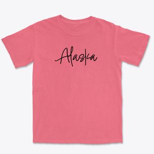 Alaska Wisconsin Freestyle Premium Heavyweight T-shirt