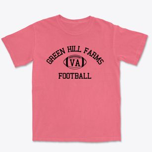 Green Hill Farms Virginia Football Premium Heavyweight T-shirt