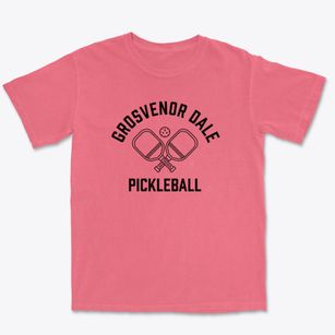 Grosvenor Dale Connecticut Pickleball Premium Heavyweight T-shirt