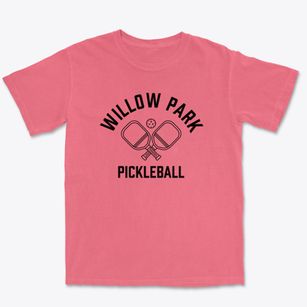 Willow Park Texas Pickleball Premium Heavyweight T-shirt