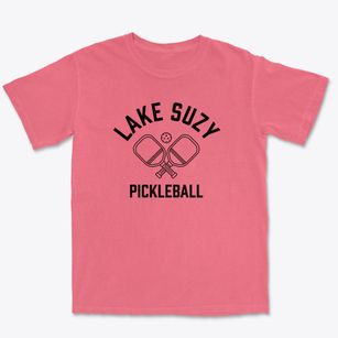Lake Suzy Florida Pickleball Premium Heavyweight T-shirt