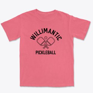 Willimantic Maine Pickleball Premium Heavyweight T-shirt