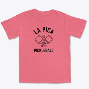 La Pica Puerto Rico Pickleball Premium Heavyweight T-shirt