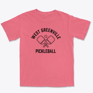 West Greenville New York Pickleball Premium Heavyweight T-shirt