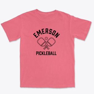 Emerson North Dakota Pickleball Premium Heavyweight T-shirt