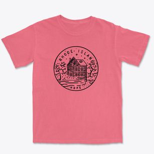  Rhode Island Icon Premium Heavyweight T-shirt