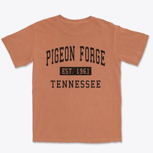Pigeon Forge Tennessee Classic Established Premium Heavyweight T-shirt