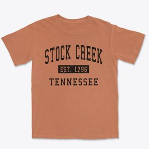 Stock Creek Tennessee Classic Established Premium Heavyweight T-shirt