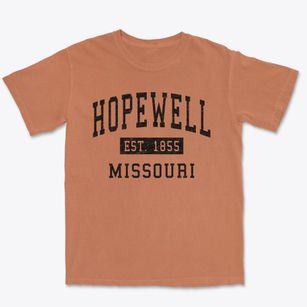 Hopewell Missouri Classic Established Premium Heavyweight T-shirt