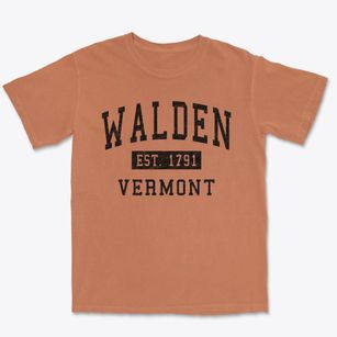 Walden Vermont Classic Established Premium Heavyweight T-shirt