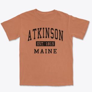 Atkinson Maine Classic Established Premium Heavyweight T-shirt