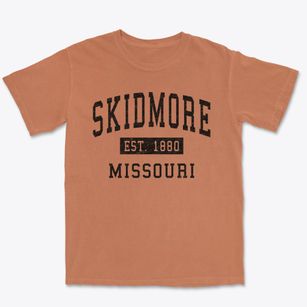 Skidmore Missouri Classic Established Premium Heavyweight T-shirt