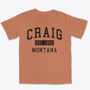 Craig Montana Classic Established Premium Heavyweight T-shirt