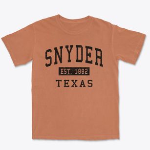 Snyder Texas Classic Established Premium Heavyweight T-shirt