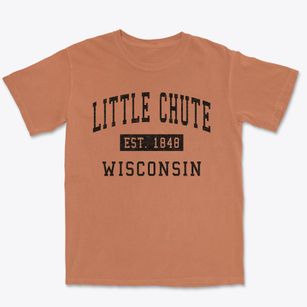 Little Chute Wisconsin Classic Established Premium Heavyweight T-shirt