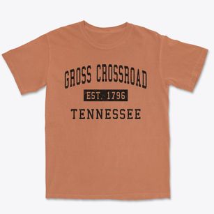 Gross Crossroad Tennessee Classic Established Premium Heavyweight T-shirt