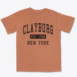 Clayburg New York Classic Established Premium Heavyweight T-shirt