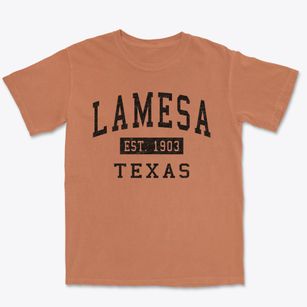 Lamesa Texas Classic Established Premium Heavyweight T-shirt
