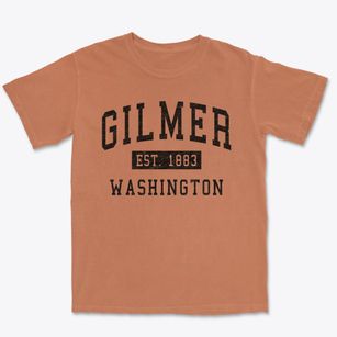 Gilmer Washington Classic Established Premium Heavyweight T-shirt