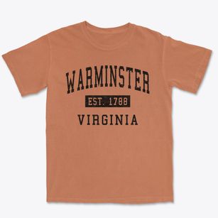 Warminster Virginia Classic Established Premium Heavyweight T-shirt