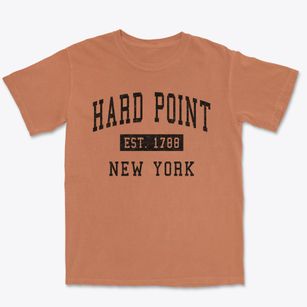 Hard Point New York Classic Established Premium Heavyweight T-shirt