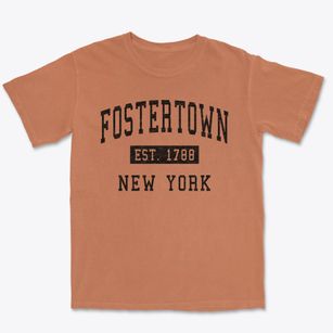 Fostertown New York Classic Established Premium Heavyweight T-shirt