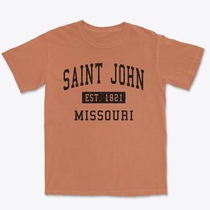 Saint John Missouri Classic Established Premium Heavyweight T-shirt