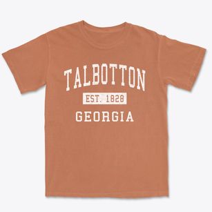 Talbotton Georgia Classic Established Premium Heavyweight T-shirt