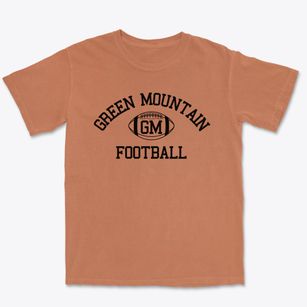 Green Mountain High School Classic Football Premium Heavyweight T-shirt