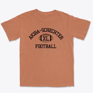 Akiba-schechter Jewish Day School Classic Football Premium Heavyweight T-shirt