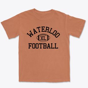 Waterloo Junior High School Classic Football Premium Heavyweight T-shirt