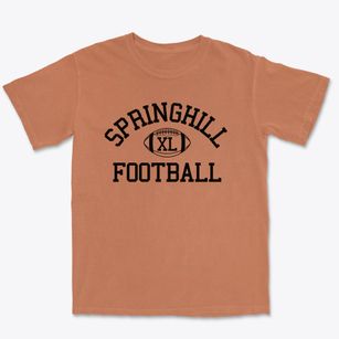 Springhill High School Classic Football Premium Heavyweight T-shirt